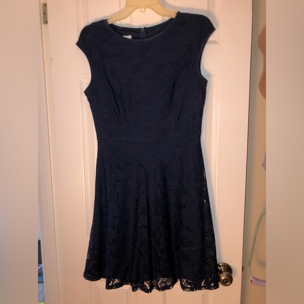 Navy Blue Dress WISP size 8